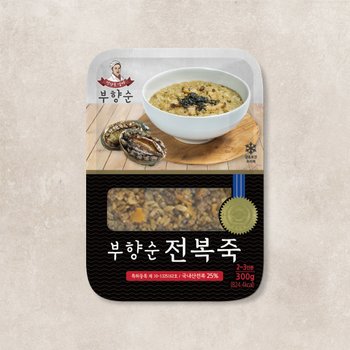 [한빛수산]제주 부향순 건강밥상 4팩, 전복죽 성게죽 문어죽 성게미역국 해초죽