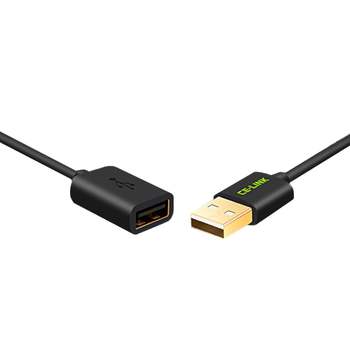 CE-LINK 377NPW68 무산소 USB 2.0 연장케이블 데이터전송 0.5M