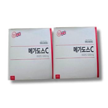 고려은단 메가도스C 비타민C 1000mg X 180포 2박스 (S51595522)