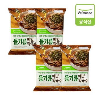 [풀무원] 들기름막국수391g 4개(8인)