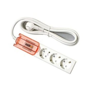 멀티탭 누전무드차단기 4000W 3구 2.5m 대용량 콘센트