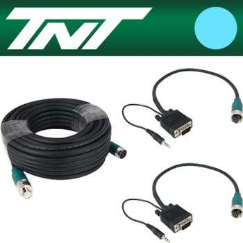 강원전자 TNT RGB+스테레오 분리형(배관용) 케이블 11m NM-TNTA10S3 부품 소모품 자재 파츠