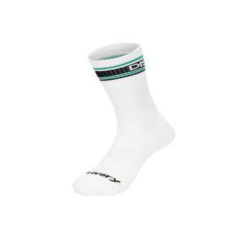 디스커버리 익스페디션 DXSO7124N-GNS 스트라이프 배색 로고 하이삭스 GREEN 43182