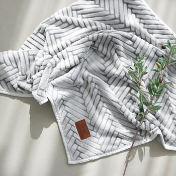 (주)보웰컴퍼니 소프트 스노우 밍크 극세사 무릎담요