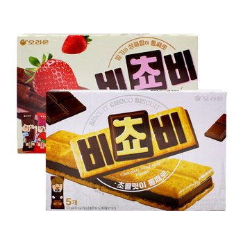 오리온 비쵸비 초코 125g + 딸기 125g