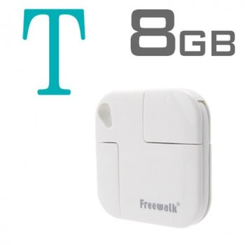 핸드폰케이블 휴대폰케이블 Freewalk SMART PRO T형화이트 30핀지원 8GB