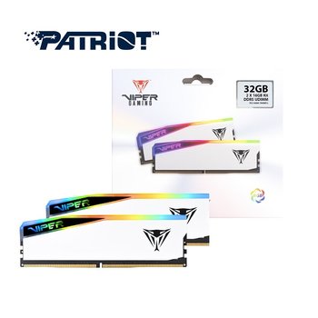 패트리어트 DDR5 32GB PC5-56000 CL38 VIPER Elite 5 RGB 패키지 메모리