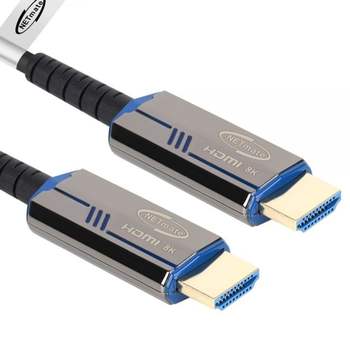 HDMI 8K 광 케이블 20M 하이브리드 AOC 블루단자 hdmi 8Khdmi 배관용hdmi하이브리드