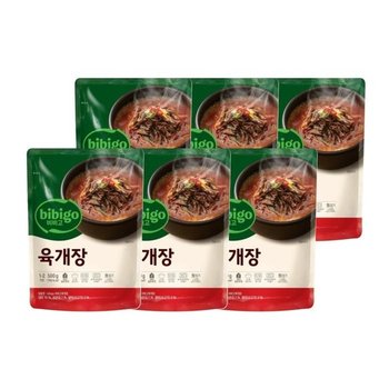 비비고 육개장 500g x 6개 (51824758)