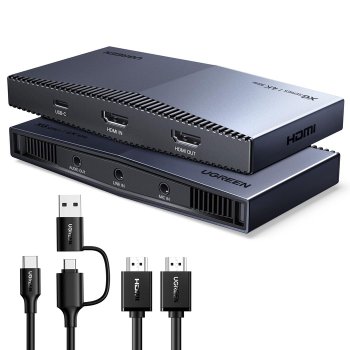 [해외] 유그린 4K 캡처보드 30Hz, FPGA 60Hz 패스스루, HDR 저지연 스트리밍, PS5 Xb