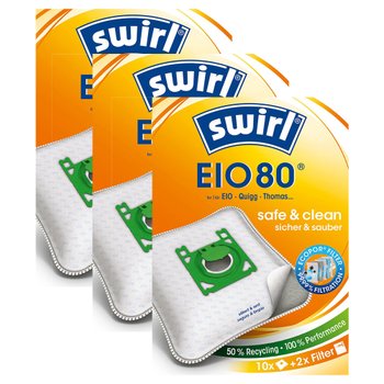 [해외] Swirl EIO 80 EcoPor 스월 청소기 먼지봉투 4개입 3팩