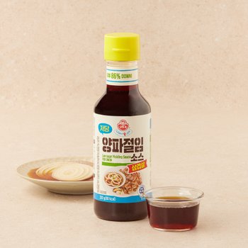 오뚜기 LIGHT&JOY 저당 삼겹살 양파절임 소스 320g