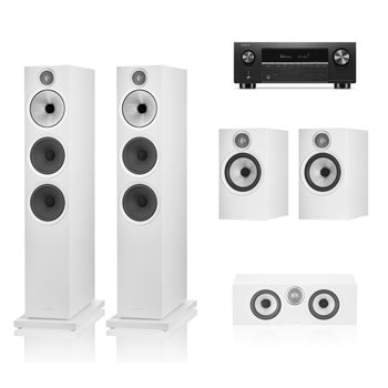 데논 AVR-X2900H + B&W 603 S3 5채널 홈시어터 스피커(606 S3/HTM6 S3)