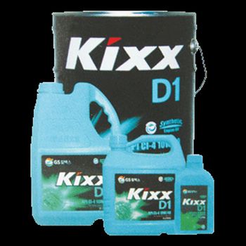 GS칼텍스 디젤엔진오일 KIXX D1(CK-4/10W-40) 4L (4)통