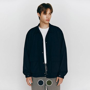 [컨셉원] 나일론 릴렉스핏 셔츠 자켓 10075525/075525