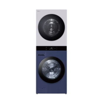 [LG] 오브제컬렉션 워시타워 (25kg/22kg) (크림그레이 / 네이비) (WL22YMZU.AKOR)