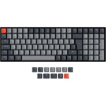 [해외] 영국 키크론 기계식키보드 Keychron K4 Wireless Mechanical Gaming Keyboard with White LED Ba