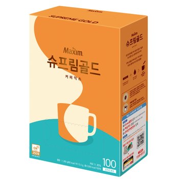 [동서식품]맥심 슈프림골드 커피믹스 100T[외 모카골드 / 화이트골드]
