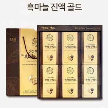 명절선물세트 명절 프리미엄 정성 흑마늘액선물세트 고품질 신정 추