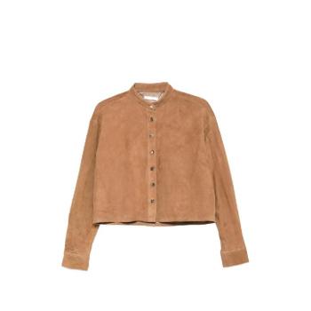 26 SS Nour Hammour 루시엔 스웨이드 긴소매 재킷 SS46LUCIEN TP453827977