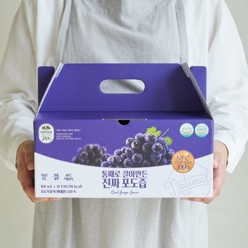 갈아만든 진짜 포도즙 100ml x 30팩 / 100% 국내산