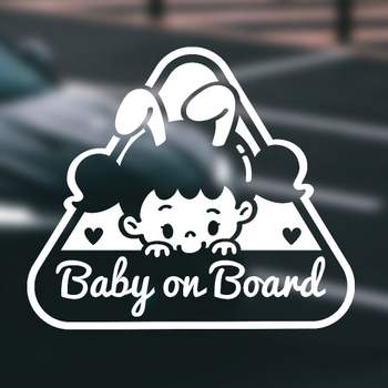 Baby NH89GI37 on Board5 여자 반사시트지 자동차스티커