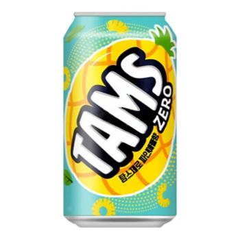 [롯데] 롯데 탐스 제로 파인애플 355ml x 48캔 (S15236188)
