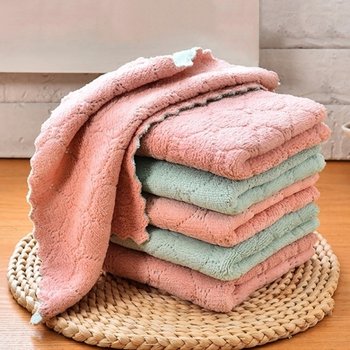 극세사 벨벳 양면 요술 행주 25X25 DD 10873