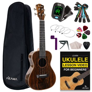 아카마 AC400 고급형 보코테우드 유광 콘서트 우쿨렐레