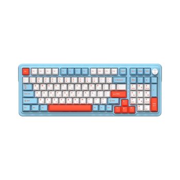 앱코 AK998 8K OTEMU 특주축 기계식 스카이 블루 (저소음 피치축) 키보드