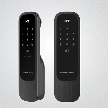 1200M 현대HT HDL A1002오토래치 디지털 도어락 즉시잠김 자가설치