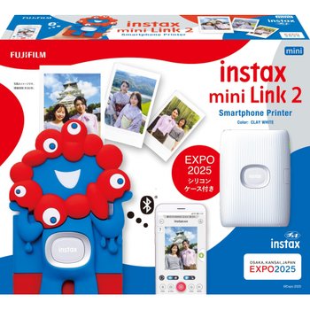 [해외] (FUJIFILM) instax mini Link2 INS MINI LINK2 C WHITE EXPO 후지 필름 체키 스마트 폰