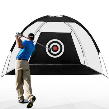 텐트형 골프 네트 실내 연습장 스윙 연습기 집에서 홈 스크린 연습 망 매트 용품