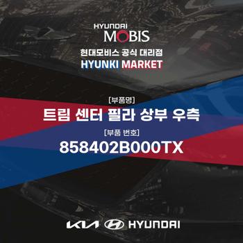 트림 센터 필라 상부 우측 (858402B000TX)