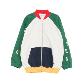 25FW 키즈 스펠로고 컬러블락 스웻 집업자켓 B225AC052 991