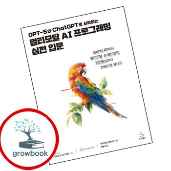 GPT-5와 100hatGPT로 시작하는 멀티모달 AI 프로그래밍 실전 입문 책 위키북스 위키북스 책