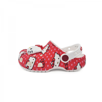 키즈 토들러 헬로키티 클로그 HELLO KITTY RED CLASSIC CLOG K 210576 90H_P417785185