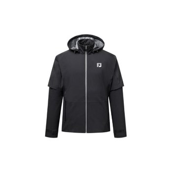 풋조이골프자켓 VQA RHRFJ41407 하이브리드 레인 코트 Black
