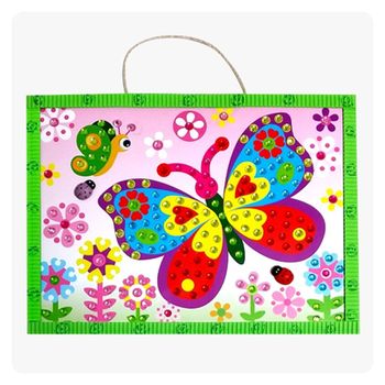 보석 비즈 만들기 아트 장식 만들기대장 만들기세트 만들기용품 나비만들기 보석비즈스티커