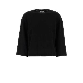 KHAITE Black wool Daisy sweater 9854500K500 200 TP870871183