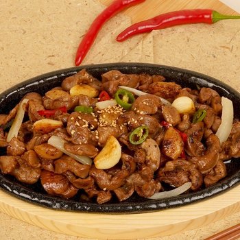 [쿡앤라이프]통마늘닭똥집볶음300gX3팩