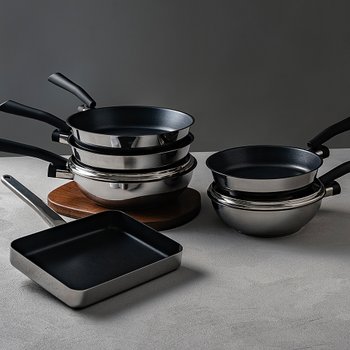 알텐바흐 디펜더스 프라이팬 24팬 28팬 28웍 28커버 스퀘어팬 세트