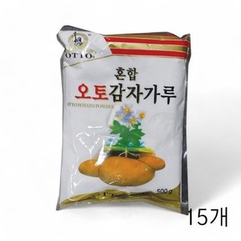 [JHQSM5T8_52ED]혼합 오토 감자전분 X 전분가루 500g 15개