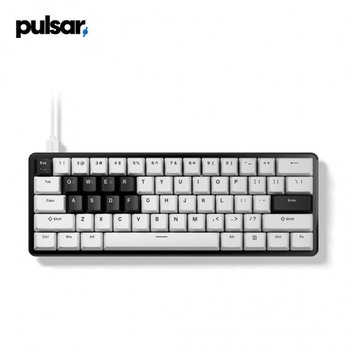 PULSAR PCMK 3 HE 60 마그네틱 미니 게이밍 키보드(영문)-화이트