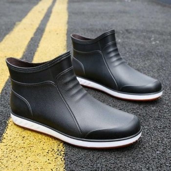 [오노마] ONM 방수 고무 장화 어른 농사 신발 발목 고무 슈즈 코디 (23569171)