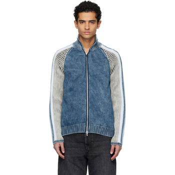 디젤 네이비   그레이 K 헤로니모 스웨터 A20893 0WICF 8ATB TP873018642