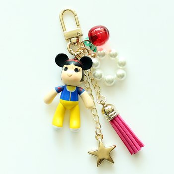 포포베 테슬형 키홀더,에어팟 키링,자동차 키홀더,19_백설양(소)