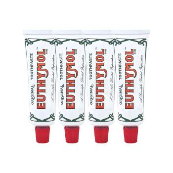[ EUTHYMOL ] 유시몰 오리지널 핑크 치약 대용량 120g 4개 (S43187272)