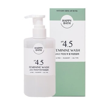 해피바스 PH4.5 약산성 쑥 여성청결제 300ml