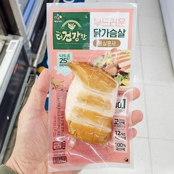더 건강한 부드러운 닭가슴살 통살훈제 100g P00370014
